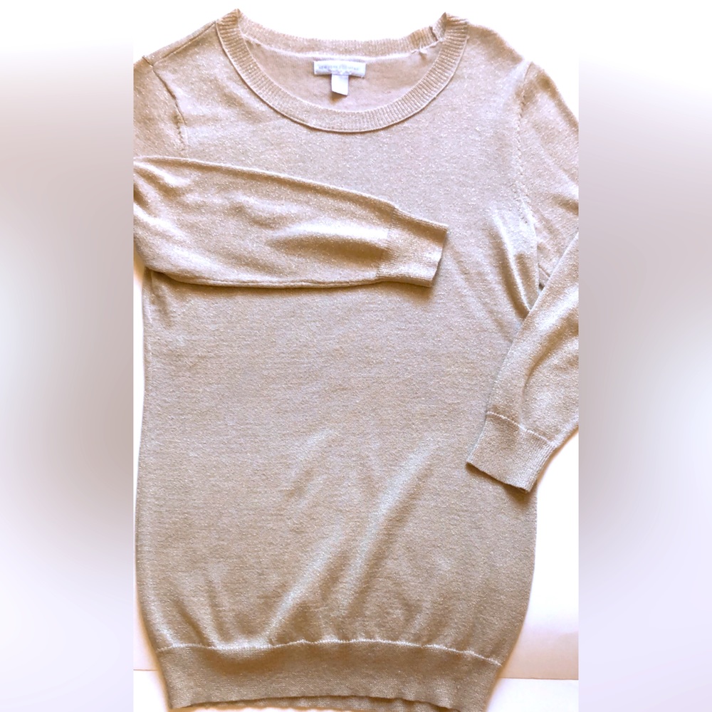 sale Gold glitter top $8